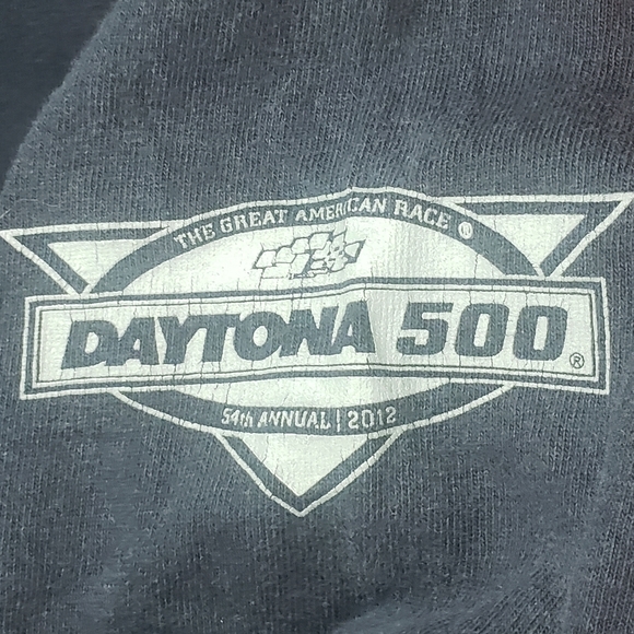 Nascar Racing 2012  Daytona 500 Longsleeve T Shirt Front & Back Graphics - Picture 3 of 5